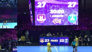 Mercuria au match du HBC Nantes