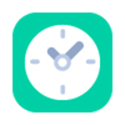 Pictogramme carré blanc Timmi Temps