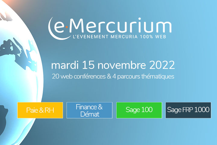 Mercuria_e-Mercurium_4 parcours_Paie et SIRH_Finance Démat_Sage 100_Sage FRP 1000