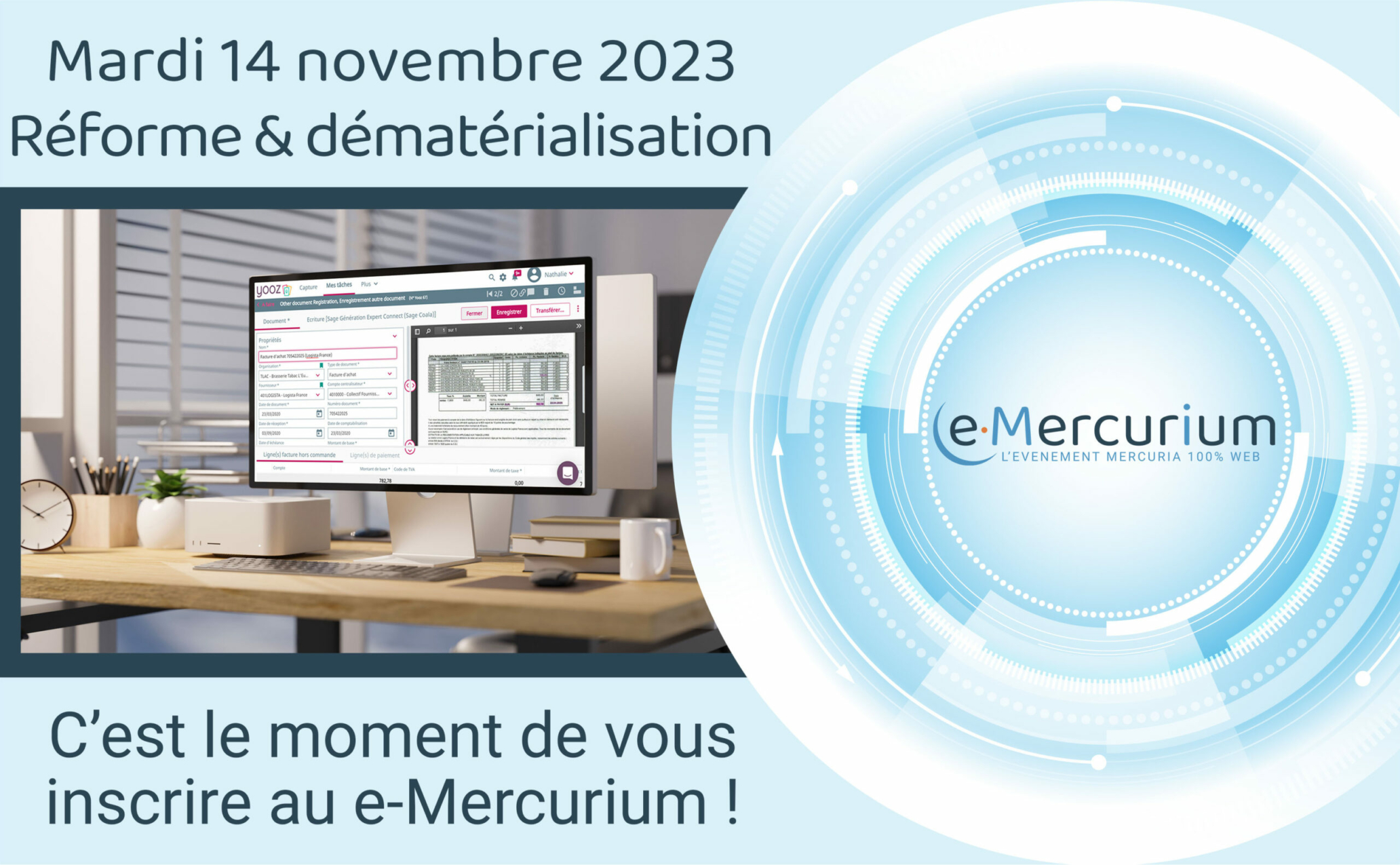 e-Mercurium 2023_Mercuria_Parcours Réforme et Dématérialisation_evenement digital