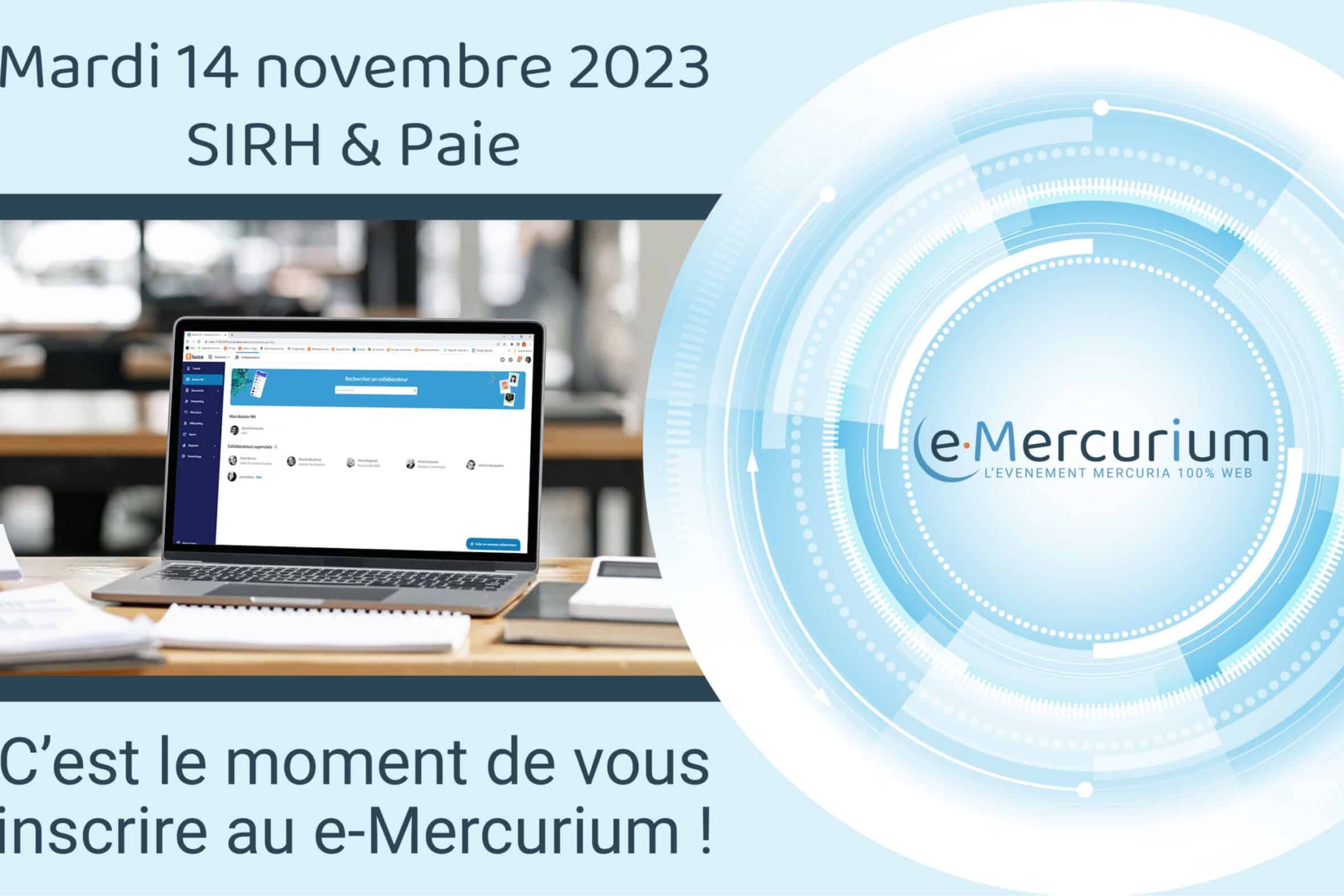 e-Mercurium 2023_Mercuria_Parcours SIRH et Paie_evenement digital