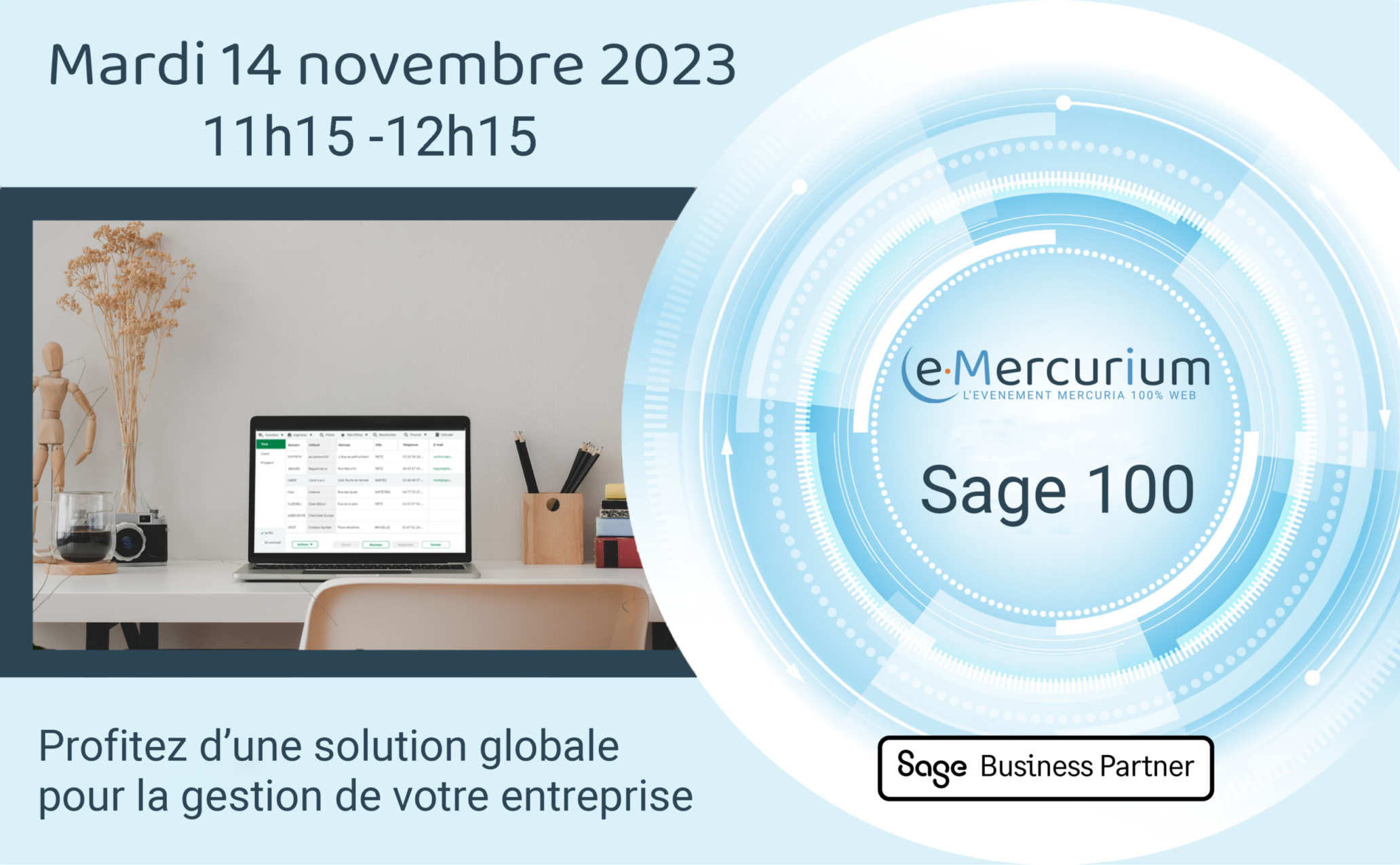 Mercuria_Solution Sage 100 gestion comptable commerciale d'entreprise