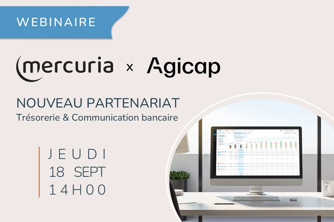 Mercuria_Nouveau partenariat_Agicap_Webinaire lancement