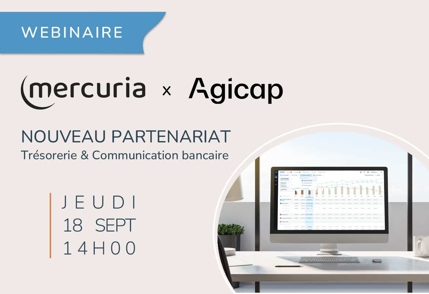 Mercuria_Nouveau partenariat_Agicap_Webinaire lancement