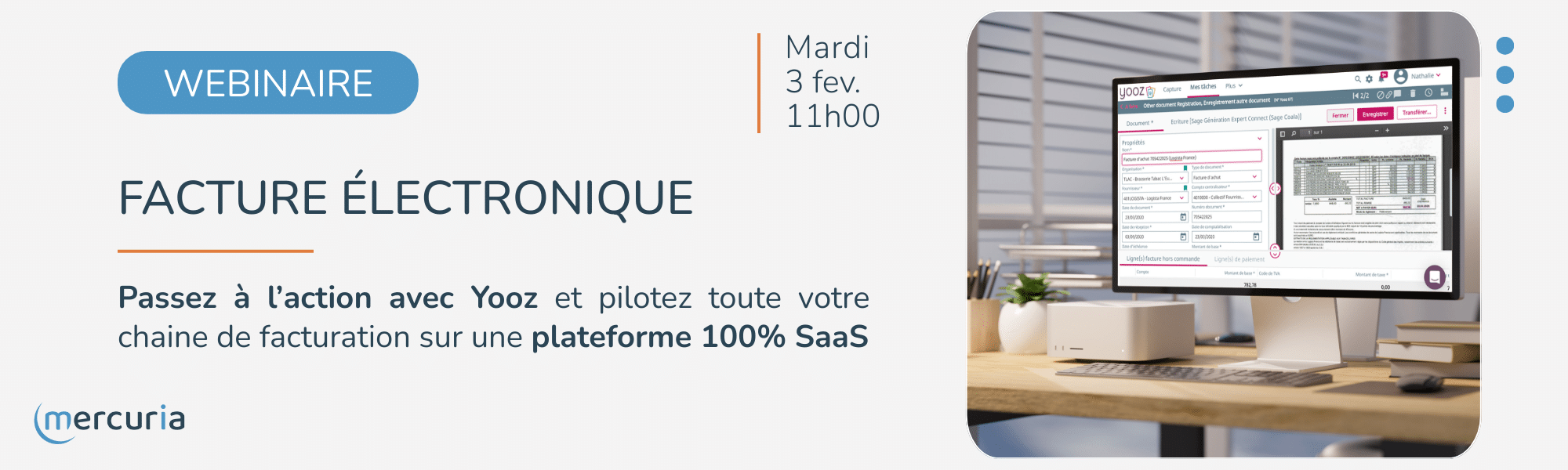 Bandeau invitation Webinaire Yooz - Yooz Fev 2026