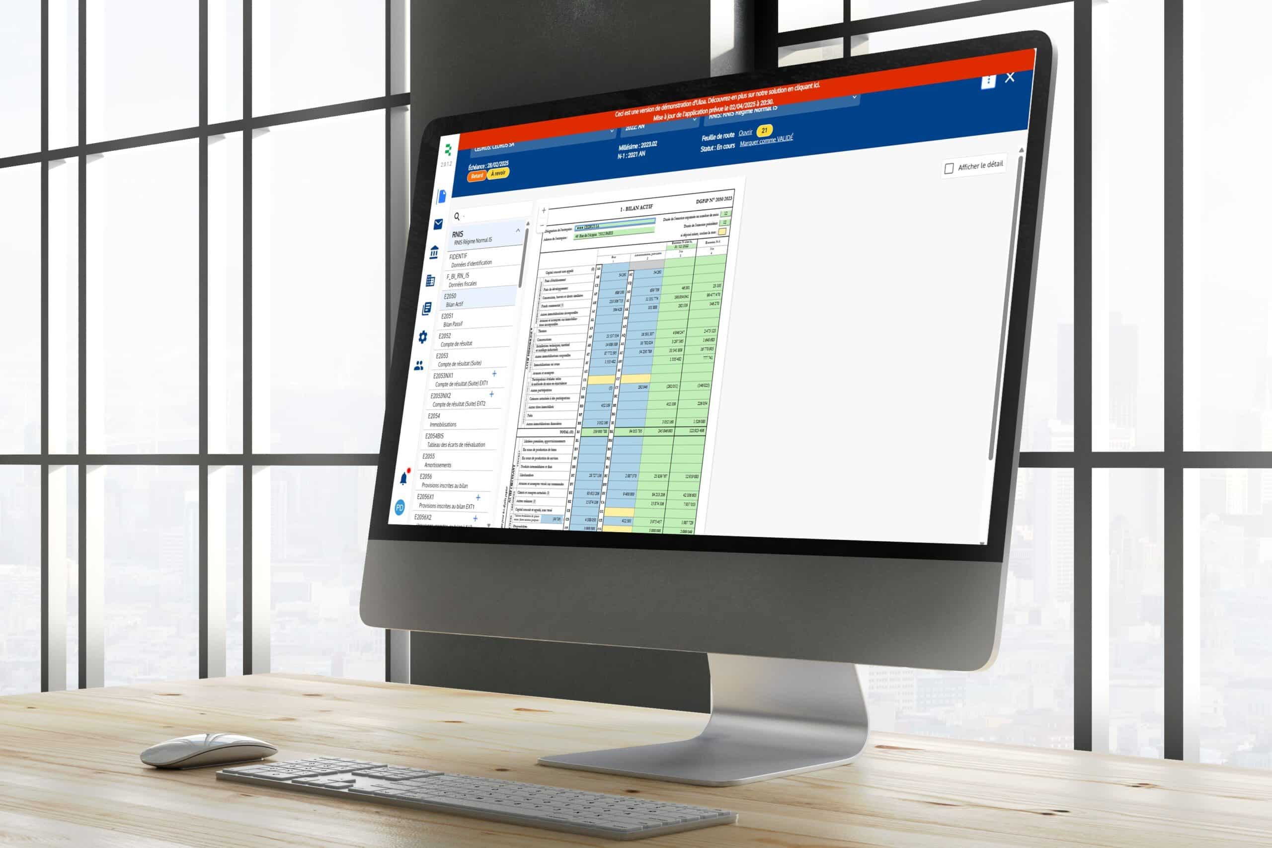 uloa dashboard_Regnology_liasses fiscales_Mercuria