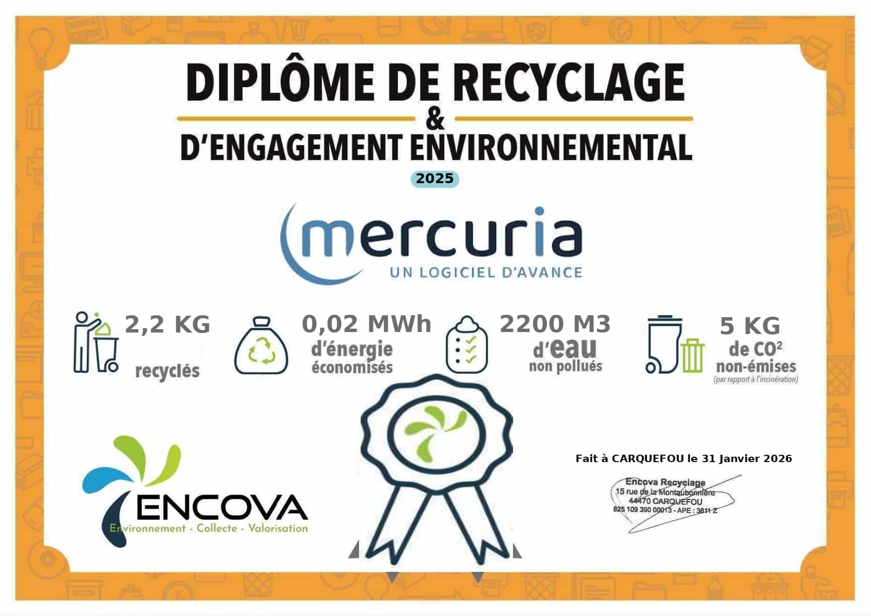 RSE Diplome_Recyclage Megots MERCURIA 2025
