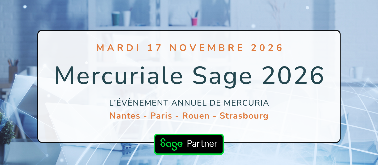 Mercuriale Sage 2026 Invitation